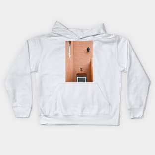 Adobe Wall Window and Lamp Kids Hoodie